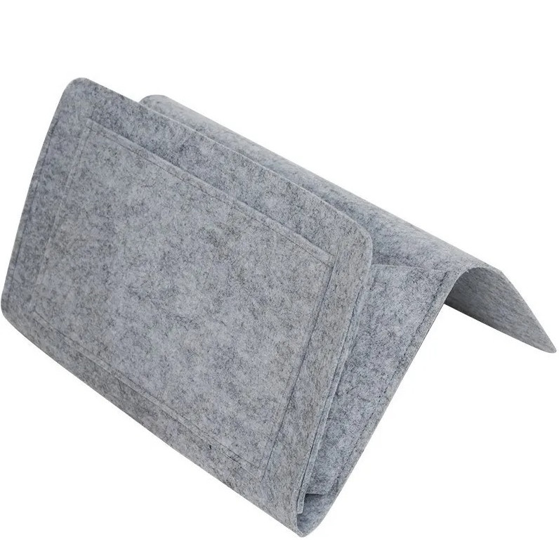 1PCS Felt Storage Hanging Bag for Bed, Sofa, or Carpet – Compact Organizer – NEW