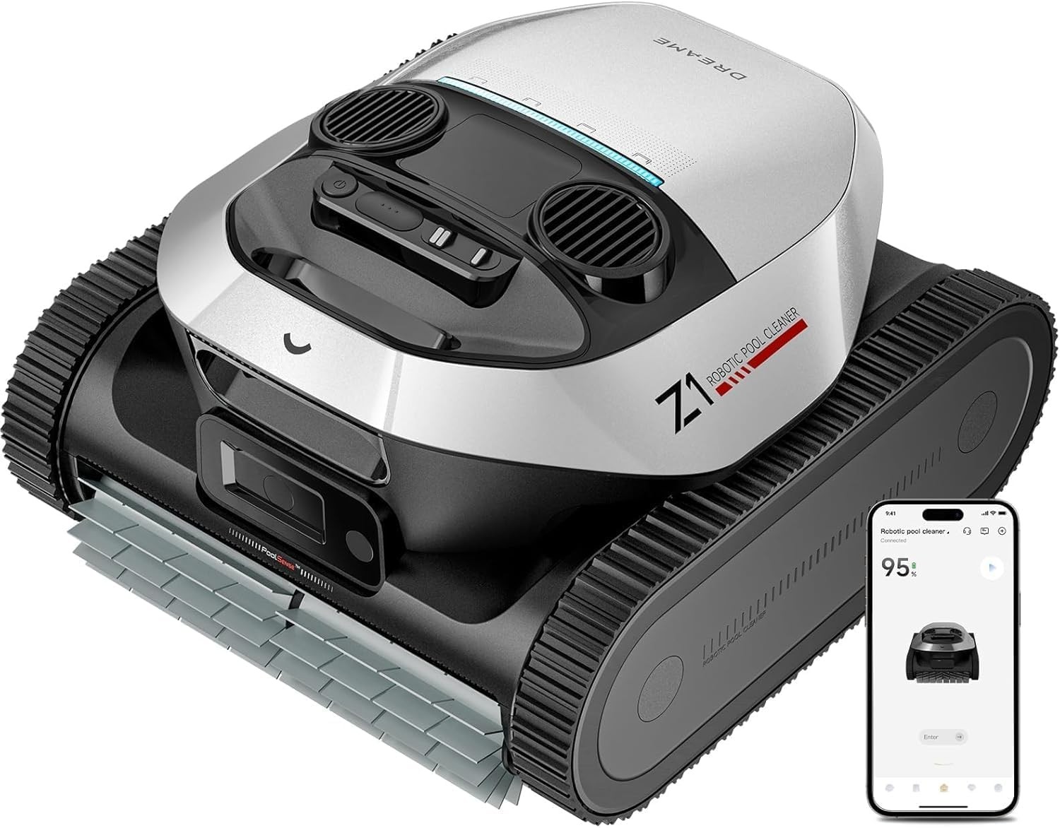 DREAME Z1 Cordless Robotic Pool Cleaner 8000 GPH Suction｜Certified Refurbished
