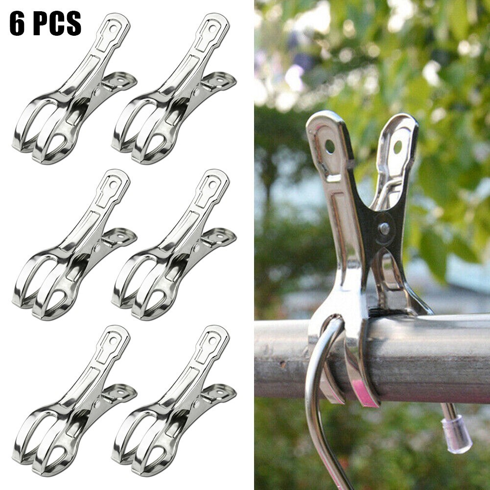 High Quality Cloth Clip Open Clip 9 X 1.5cm Clothespins Stainless Steel