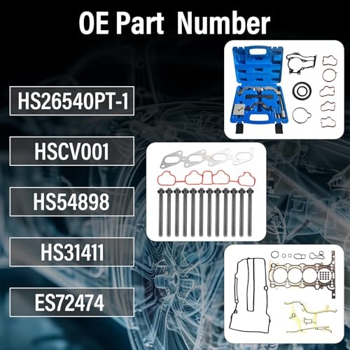 1.4 L Engine Cylinder Head Gasket Kit with Head Gasket Kit and Timing Tool Kit