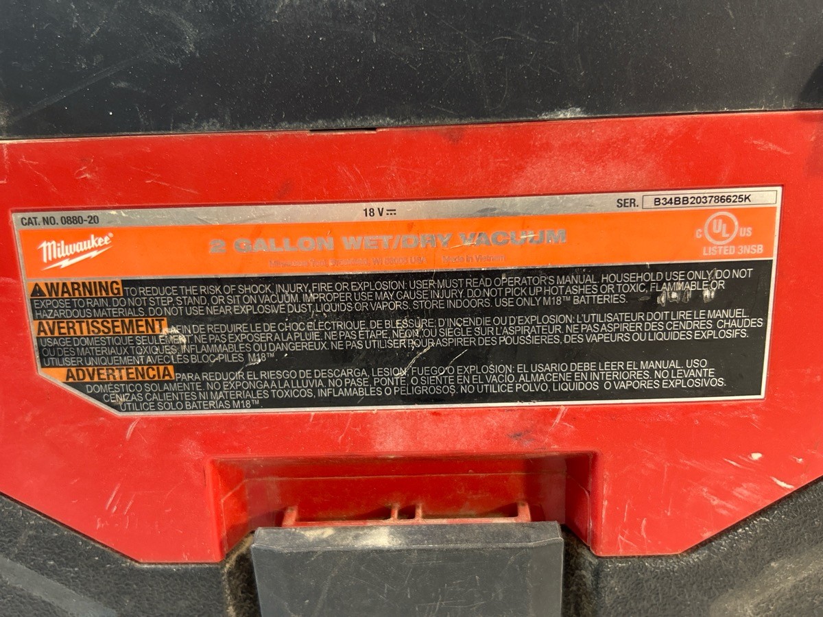 MILWAUKEE TOOLS 0880-20 (P28018455)