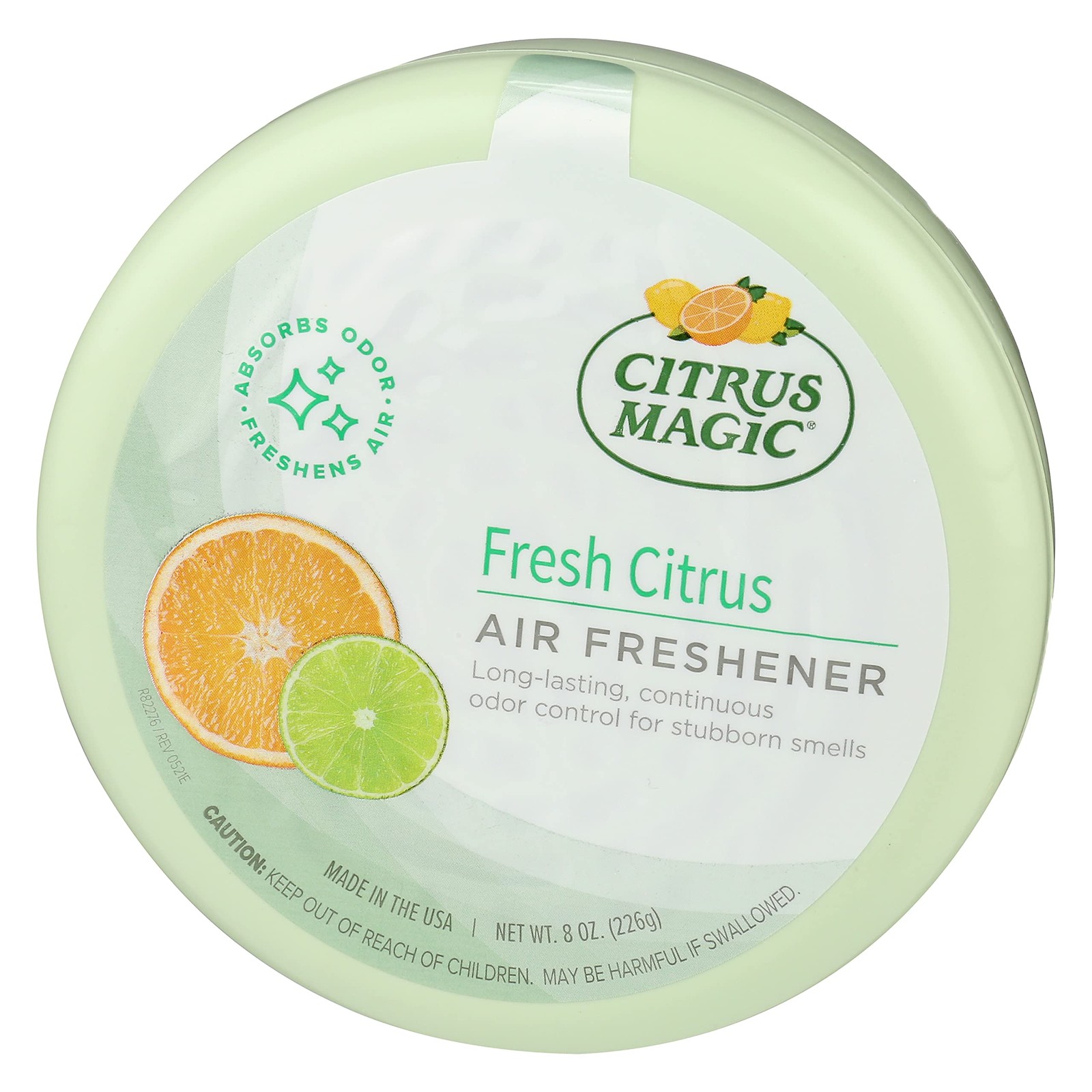 Odor Absorbing Solid Air Freshener, Fresh Citrus, 8-Ounce, Pack of 1
