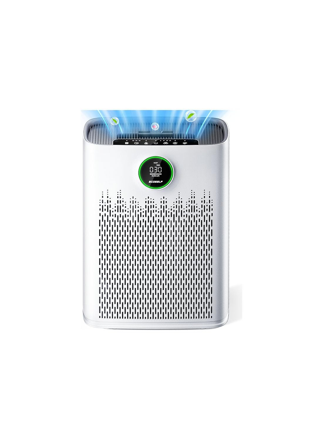 Air Purifiers for Home Large Room, Cover Up to 2400 Ft² Large, Bright White