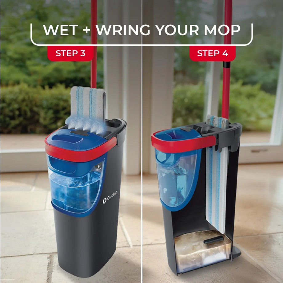 O-Cedar H2prO Flat Mop System