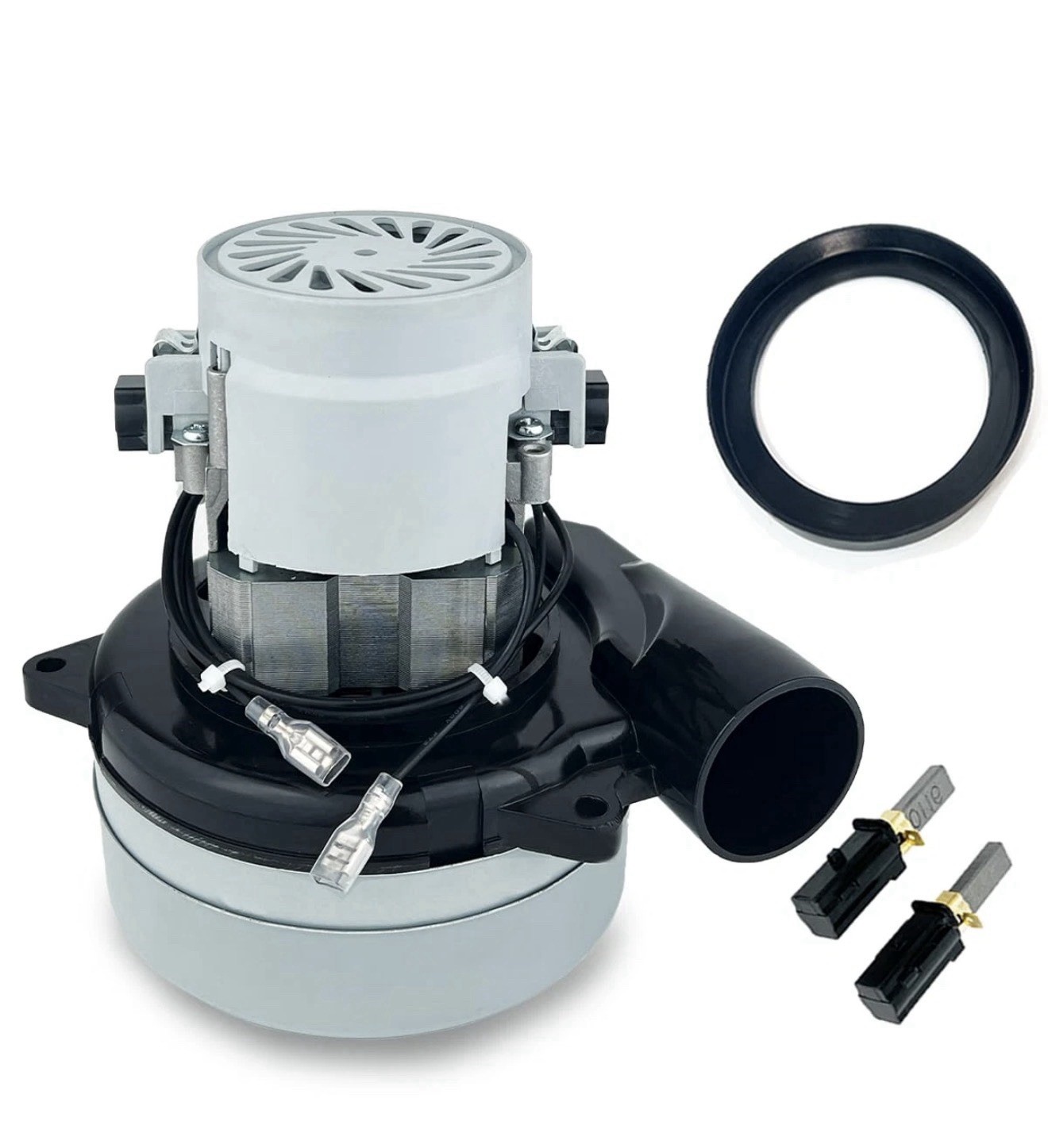 Vacuum Motor 5.7 Inch 2-Stage 120V for Central Vacuum Systems 116392-01 (F3)