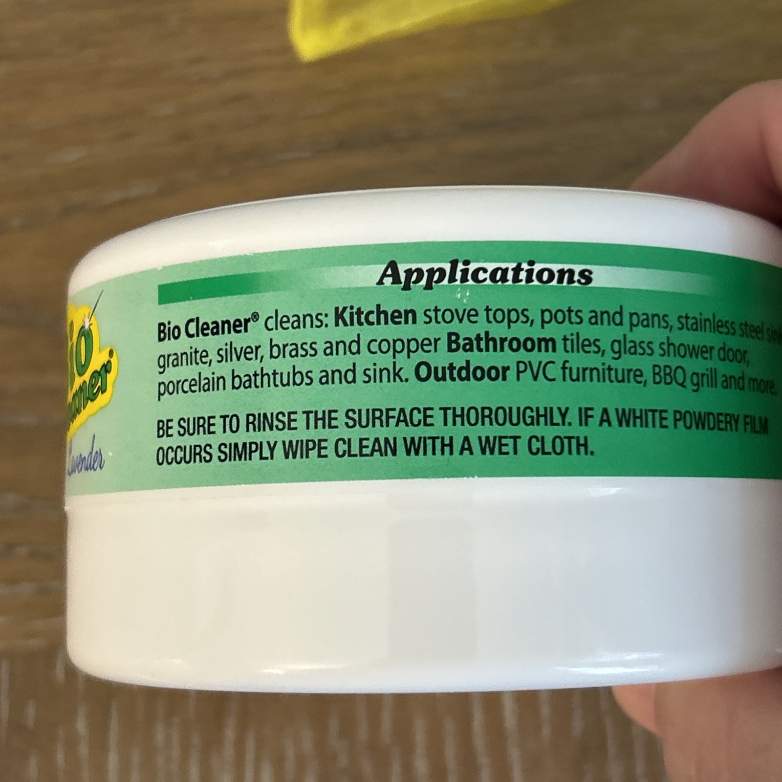 Bio Cleaner All Natural Multi-Purpose Cleaner 10.5 Oz W/Sponge, Lavender