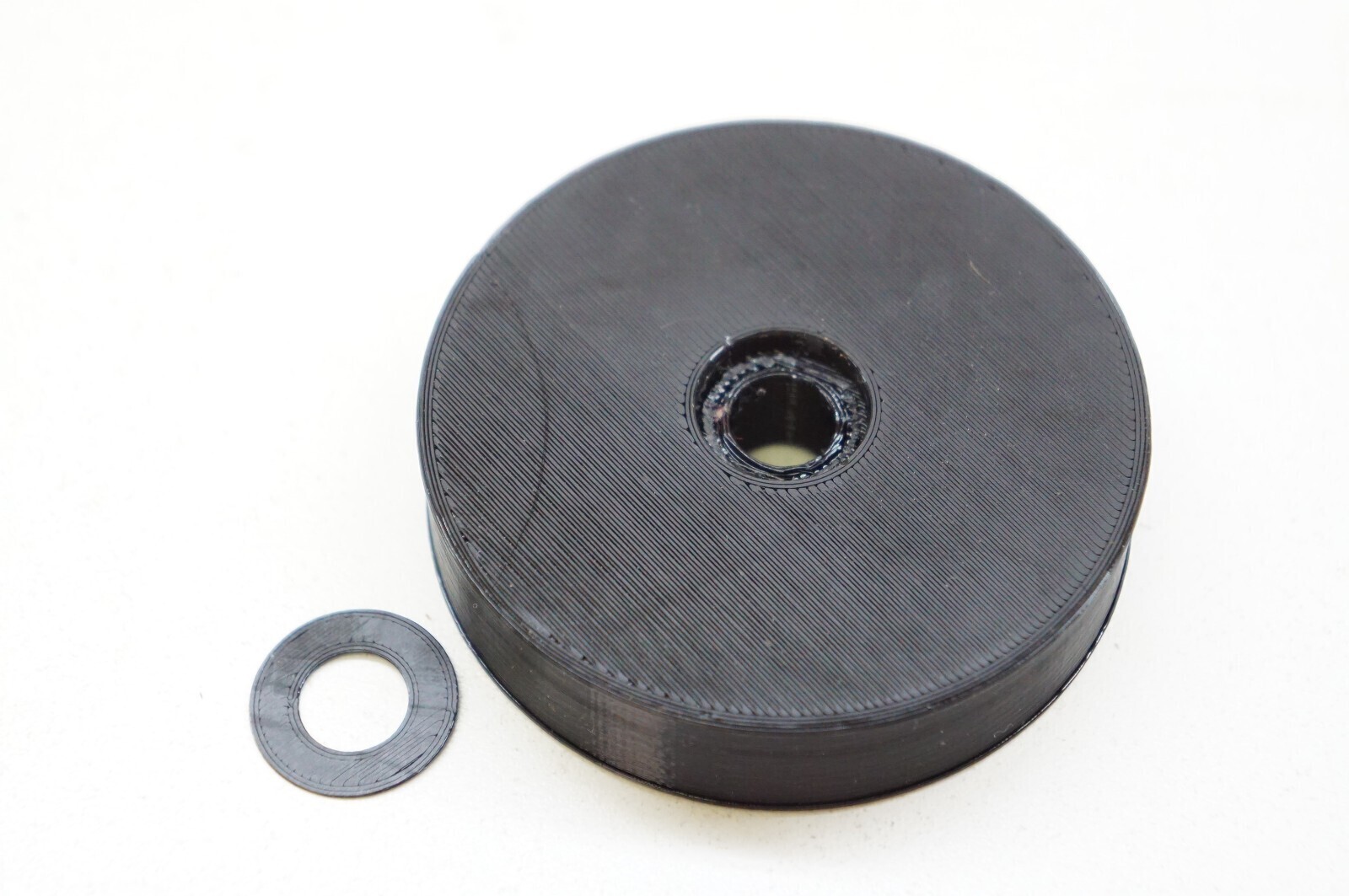 Replacement Wheel Roller for Shark Stratos Vacuum Cleaner (w/ Rubber Tread)