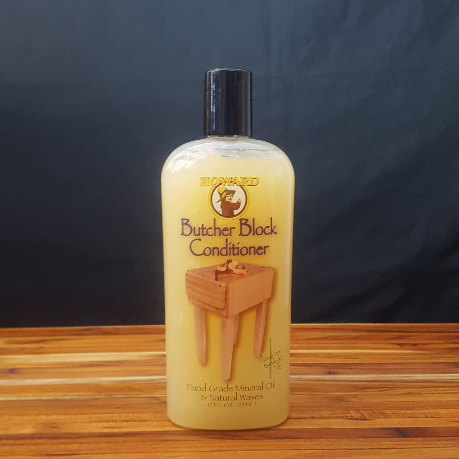 Howard Products Butcher Block Conditioner and Food Grade Mineral Oil for Wood…