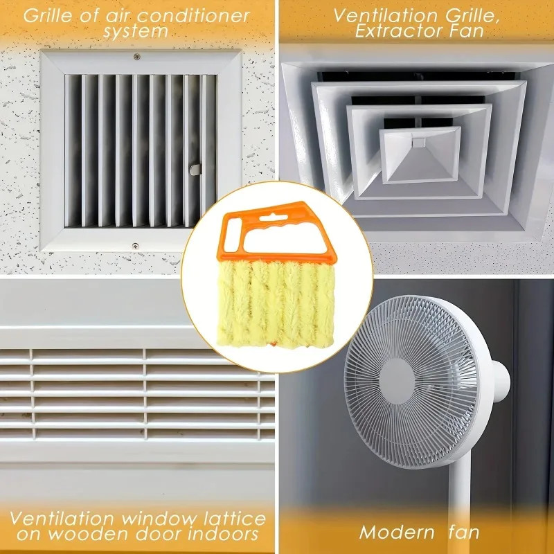 Window Blinds Cleaning Brush – Detachable Washable Blinds Duster Dust Remover