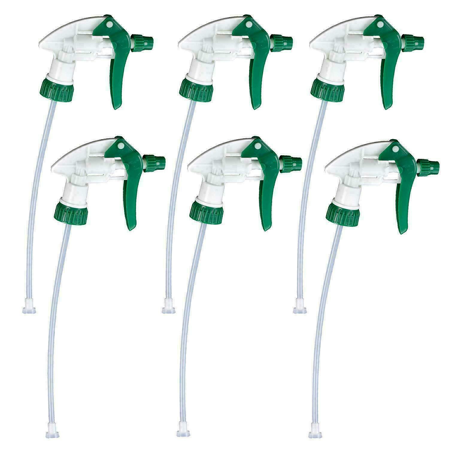12 Pcs Heavy Duty Acid and Chemical Resistant Trigger Sprayer Nozzle Head