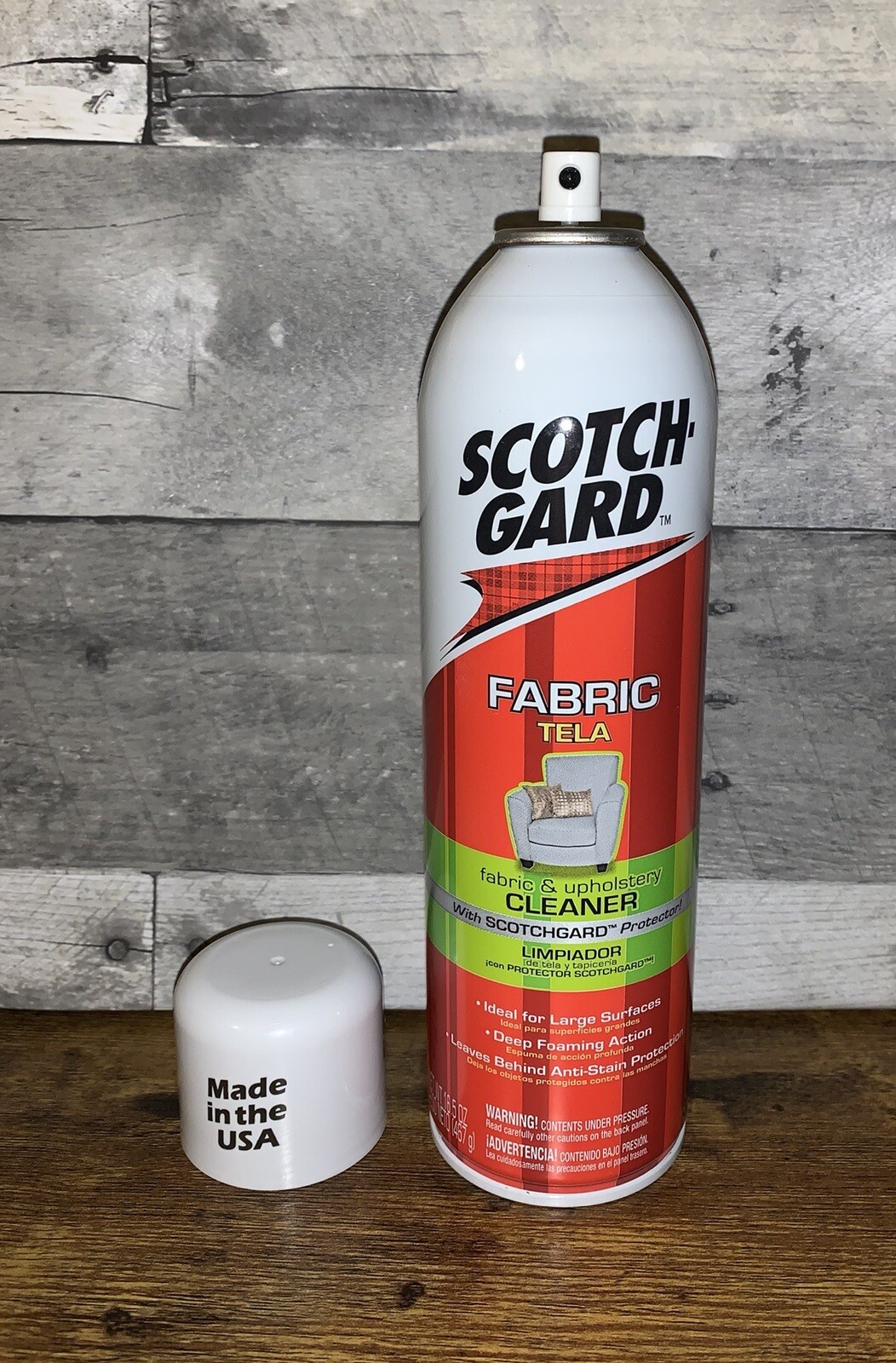 SCOTCHGARD Fabric & Upholstery Cleaner 16 Oz ~ Used Once ~ See Pictures
