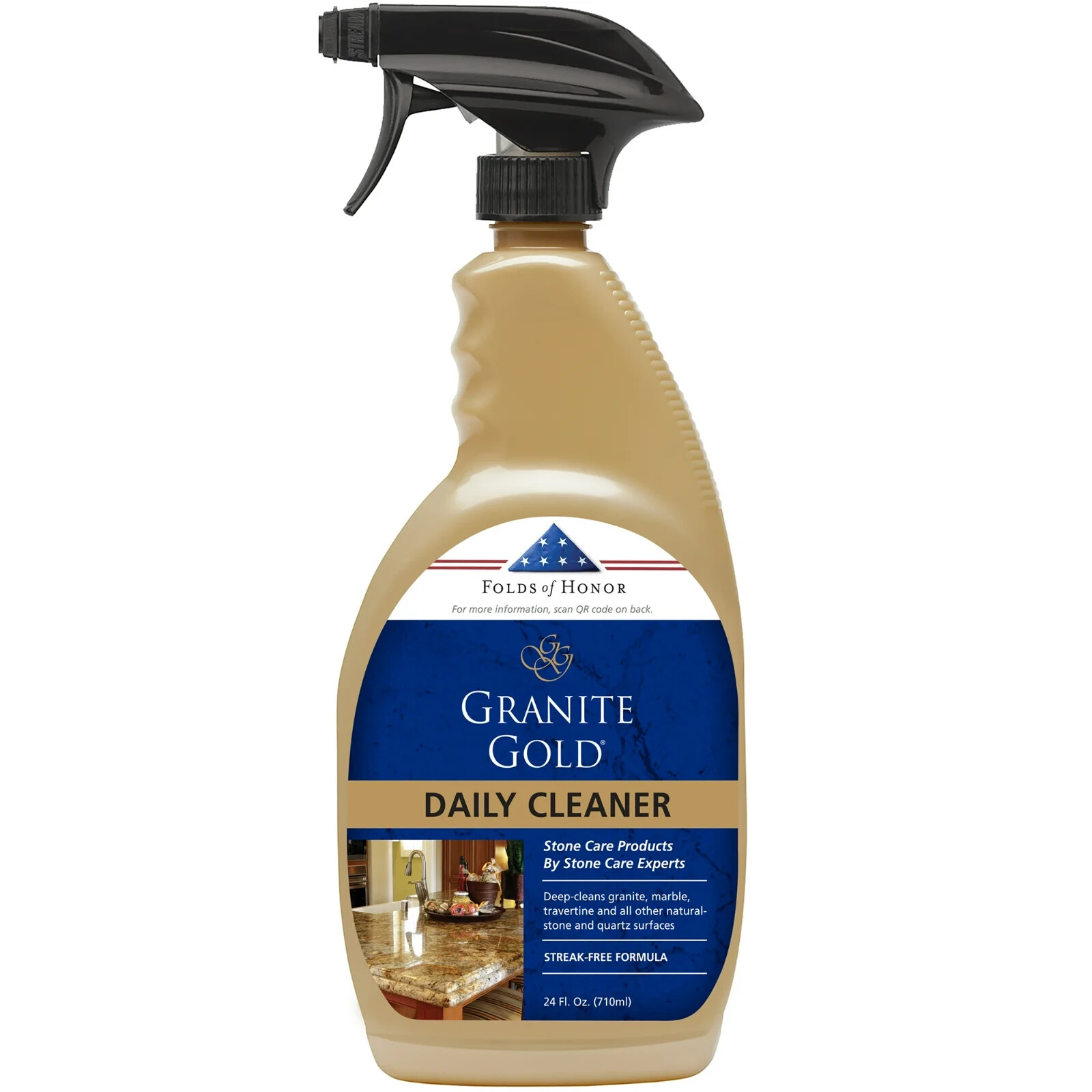 Lot of 6 24oz Bottles Granite Gold Daily Cleaner for Granite Marble Quartz Stone