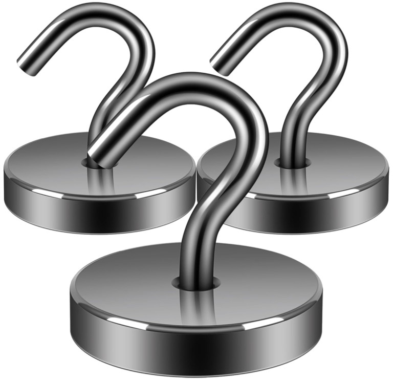 Extra Strong Magnetic Hooks 130 LBS 170 LBS Heavy Duty Gold Blue Purple Green