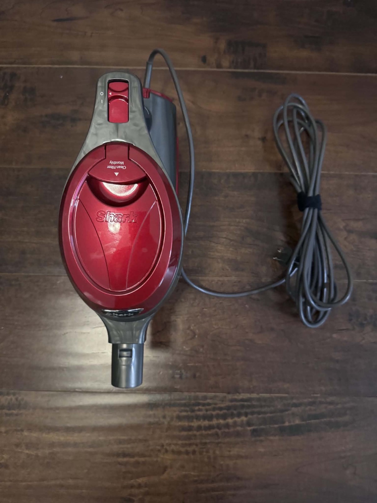 Shark QH296QRD Rocket Ultra-Light Handheld Vacuum 15FT Cord Red