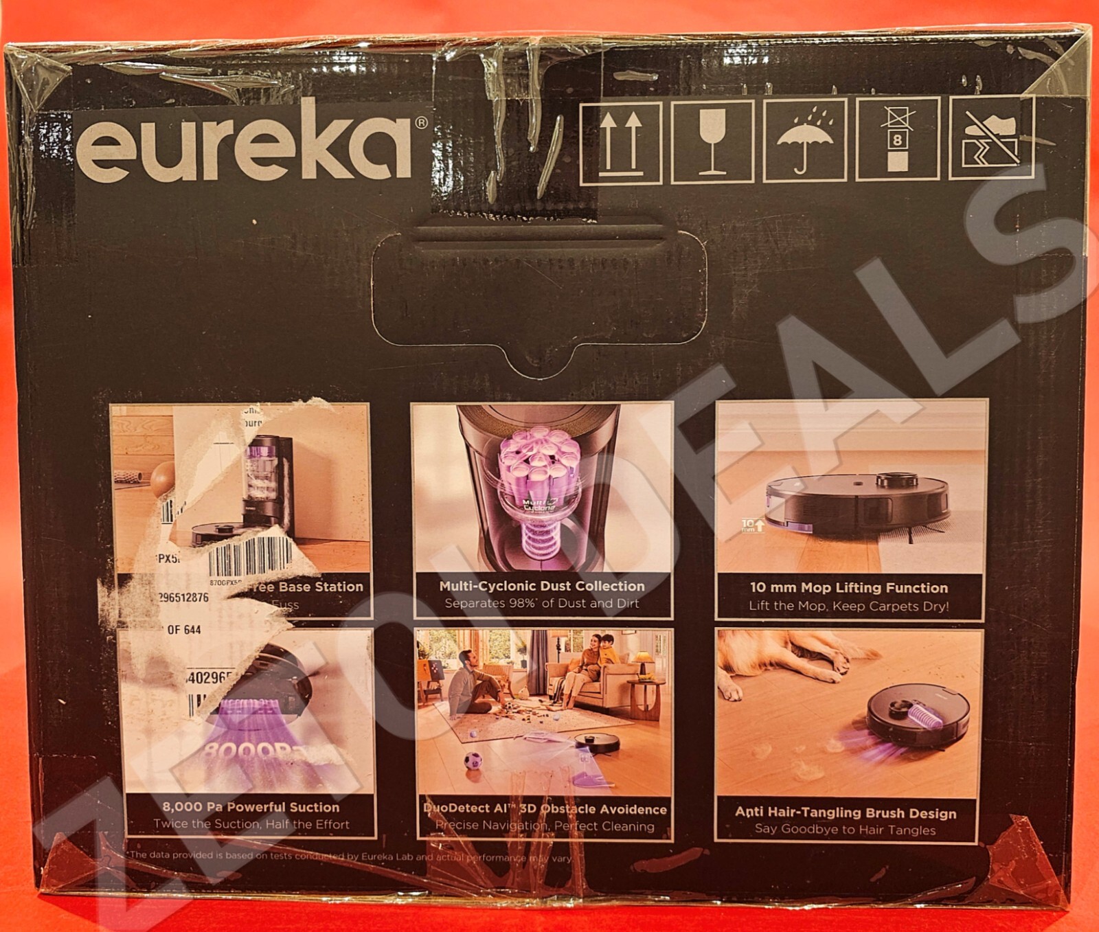 **BRAND NEW** Eureka E20 Plus w/ Bagless Self Emptying Station ROBO VACUUM
