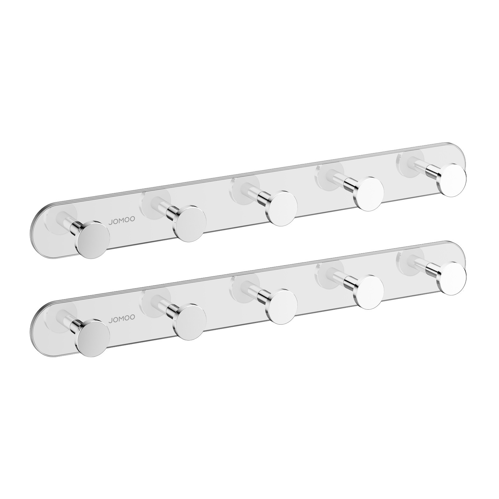 2 PCS Wall Hooks No Drill Bathroom Kitchen Towel Hook Heavy Duty 5KG
