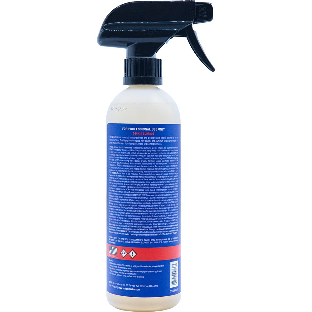 Malco Deck & Surface Spray All Purpose Cleaner – 16oz