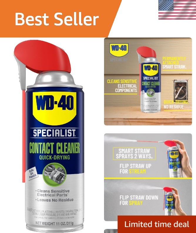 WD-40 Specialist Contact Cleaner Spray, 11 oz.