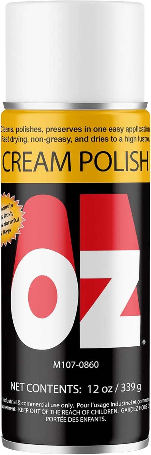 OZ Polish Aerosol, Furniture Polish, M107-0860, 12 oz