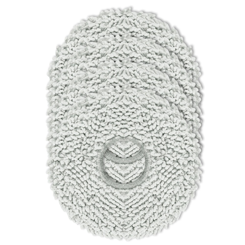 Microfiber Mop Cloth Kit for Roborock For Qrevo QV 35A QV 35S For Saros 10R S5V