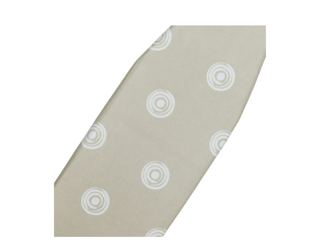 Full‑Size T‑Leg Ironing Board – , Adjustable Height, Steel Frame, Thick Padded