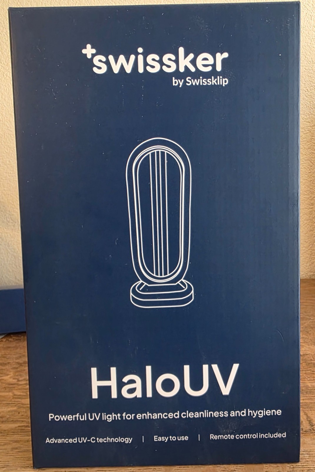 HaloUV Swissker by Swissklip, HaloClean UV Original Home Disinfection Device NEW