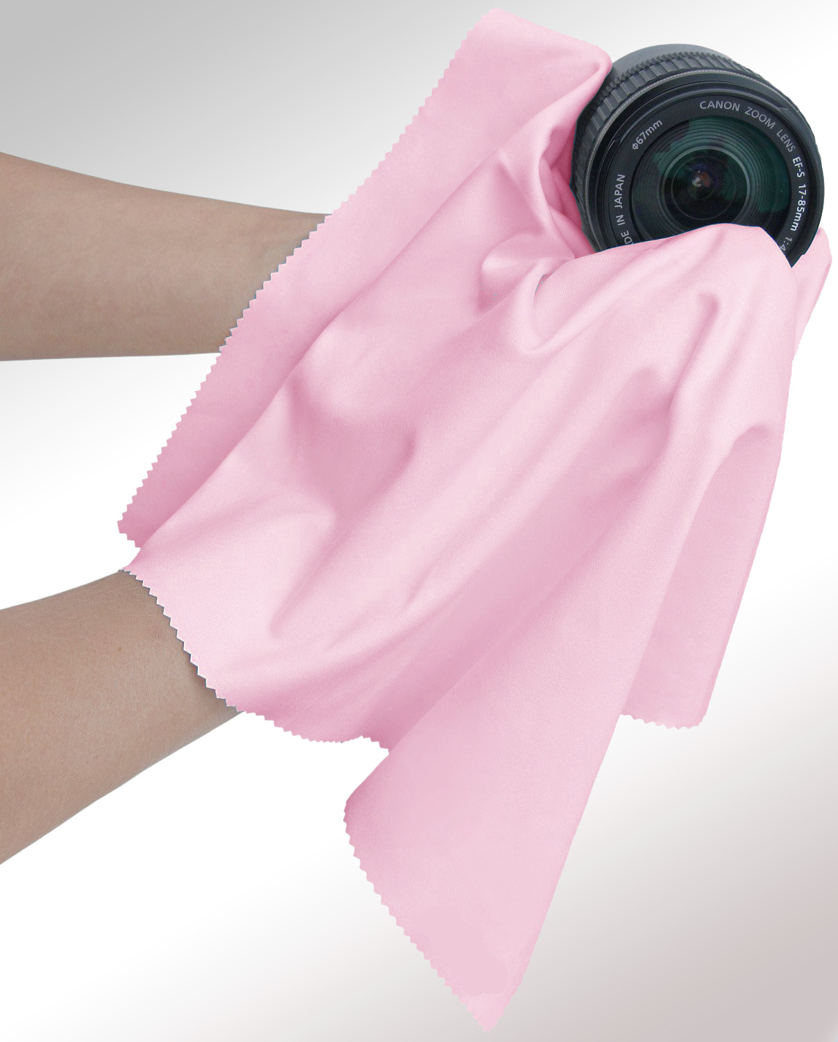 Oversized Microfiber Cleaning Cloth 20″ X 20″ for TV Screens Lens Phone (Pink)