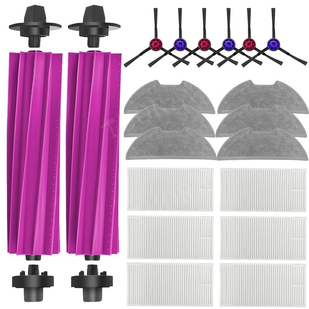 Replacement Parts Brush Fliter Mop Pad For Eureka E20 Plus Robot Vacuum Cleaner