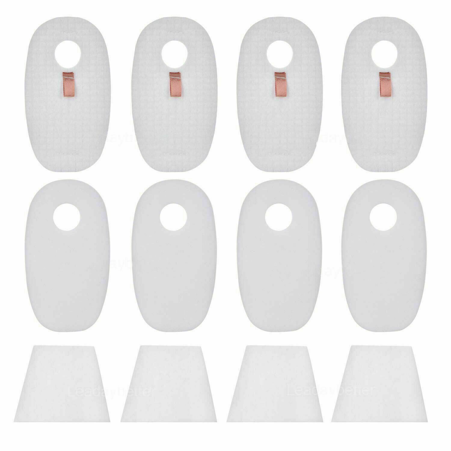 4 Pack Foam and Felt Filter Kit Fits Shark Rocket HV319Q, HV320, HV320W, HV321