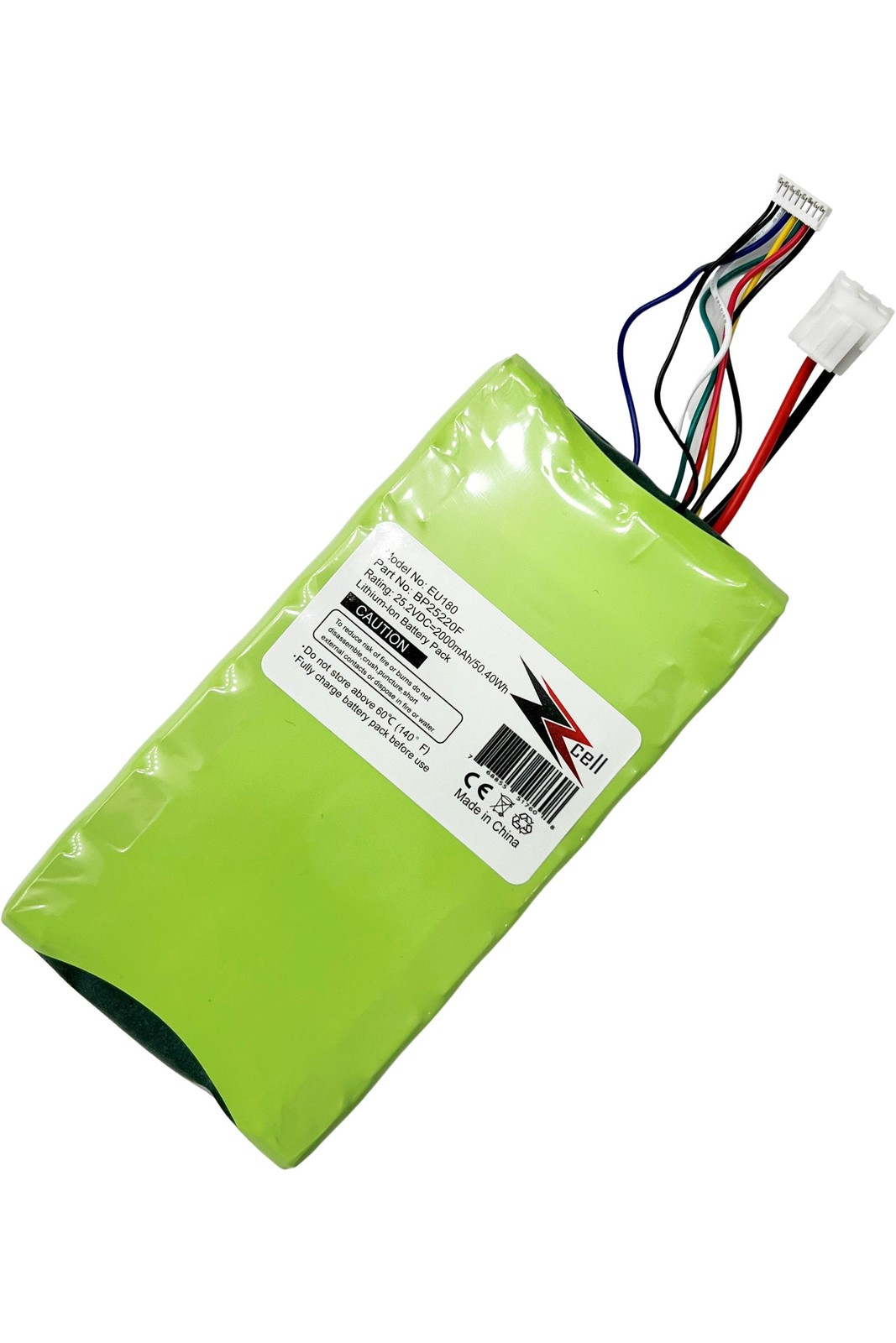 ZZcell Battery For Eureka NEC180 Pro Eureka BP25220F Vacuum 2000mAh