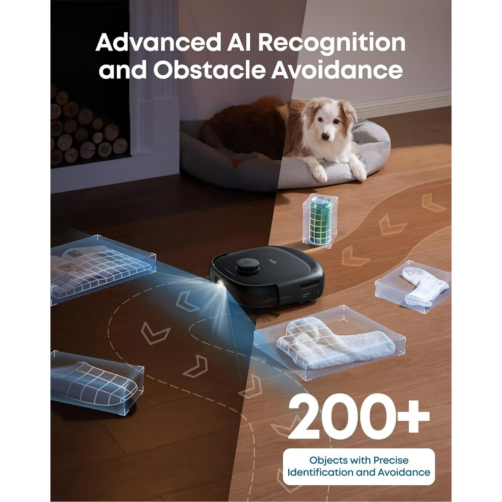 eufy Robot Vacuum and Mop Combo E28, 20,000 Pa Suction- Certified Refurbished