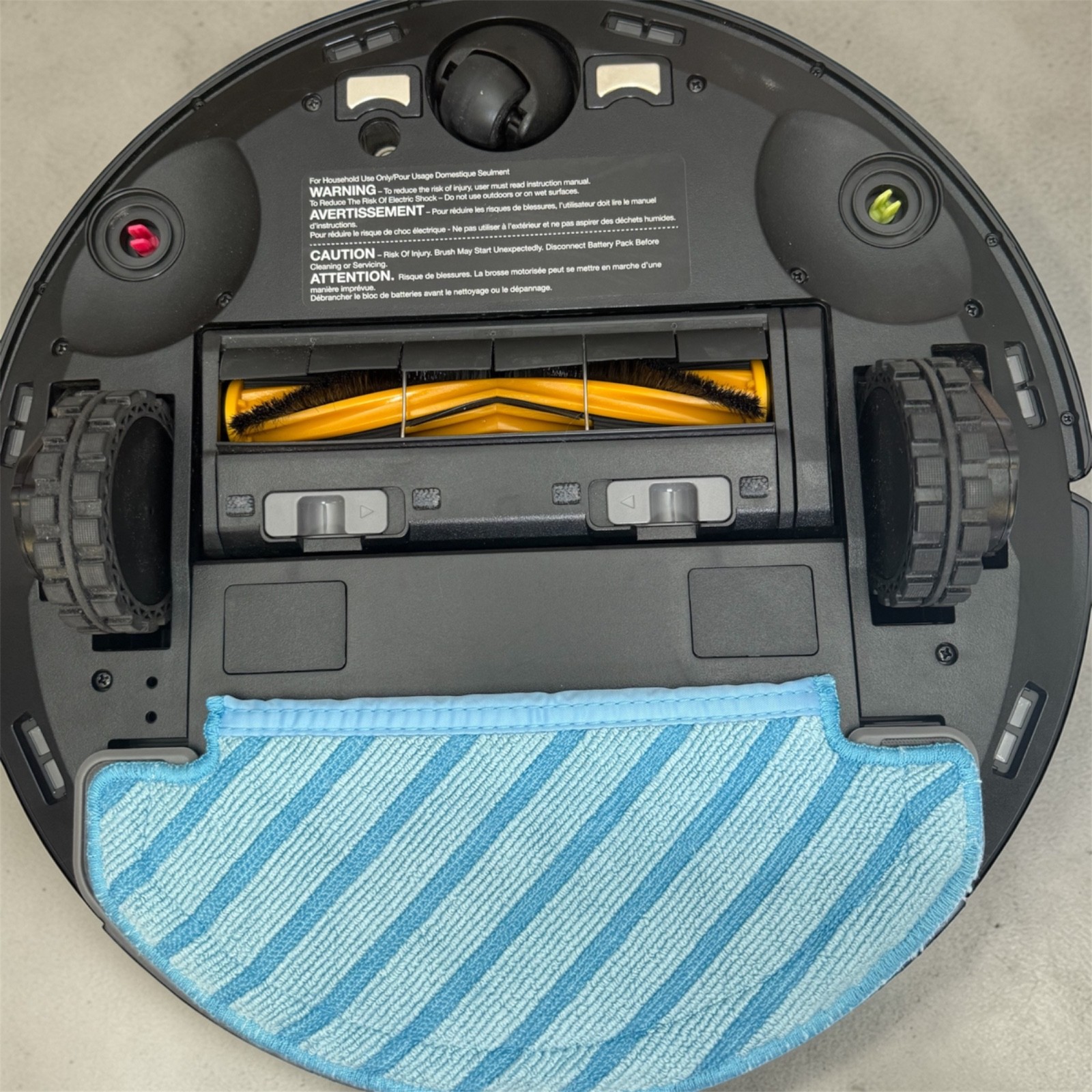 Ecovacs Deebot Ozmo N8 Robot Vacuum Cleaner & Mop – Black