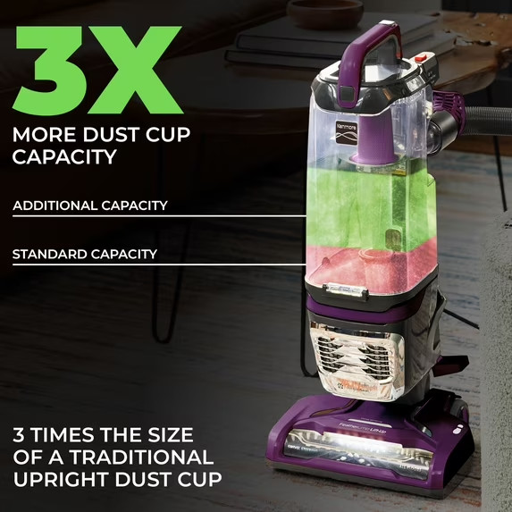 Kenmore FeatherLite MAX Upright Vacuum, Bagless, Lift-Up, 3L XL, DU4389, Purple