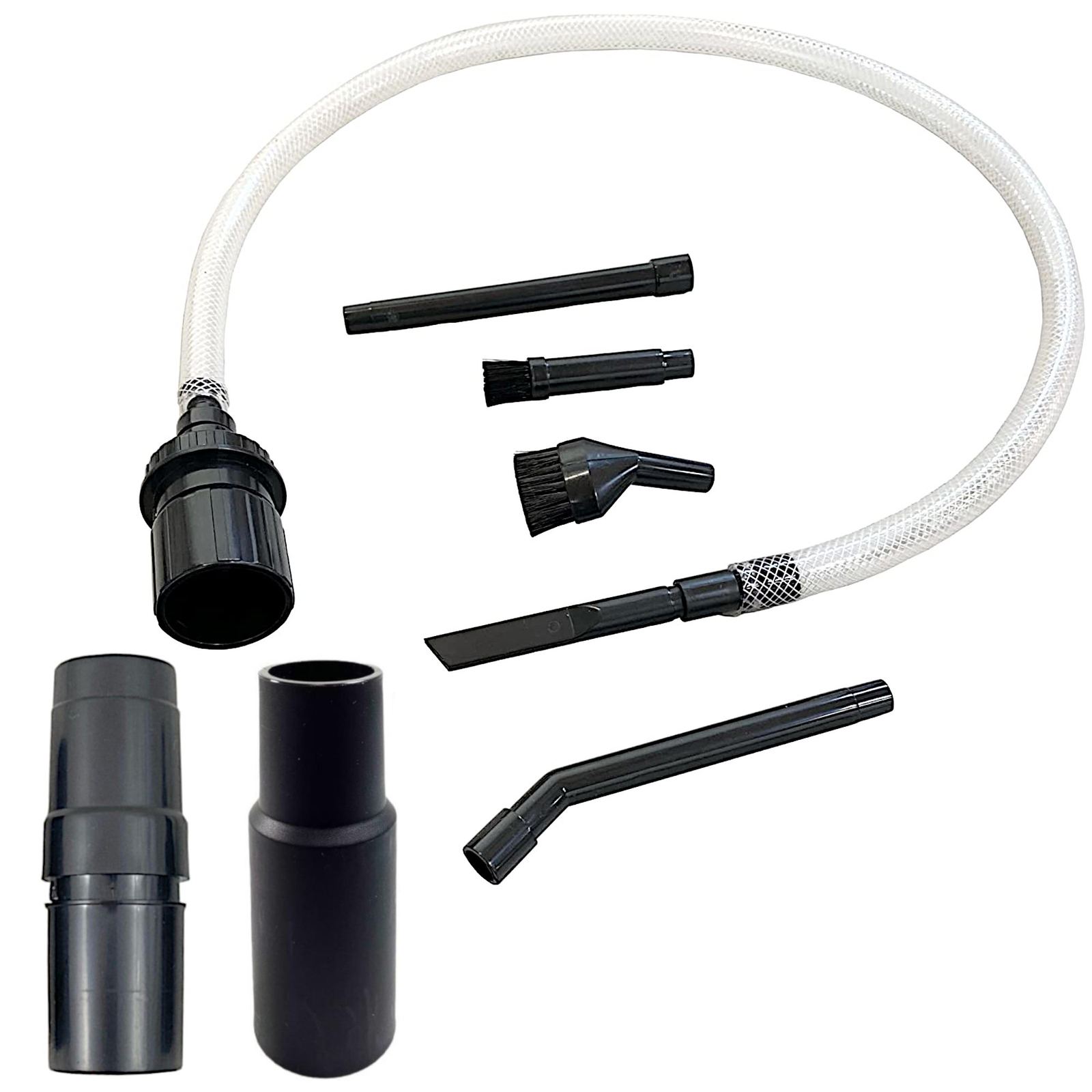 MaximalPower 8PC Mini Vacuum Attachment Tool Kit for Bissell Miele Shark w/ bag
