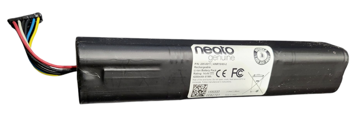 OEM GENUINE BATTERY NEATO BOTVAC 14.4V 61Wh D3 D4 D5 D6 D7 VACUUM 205-0011,