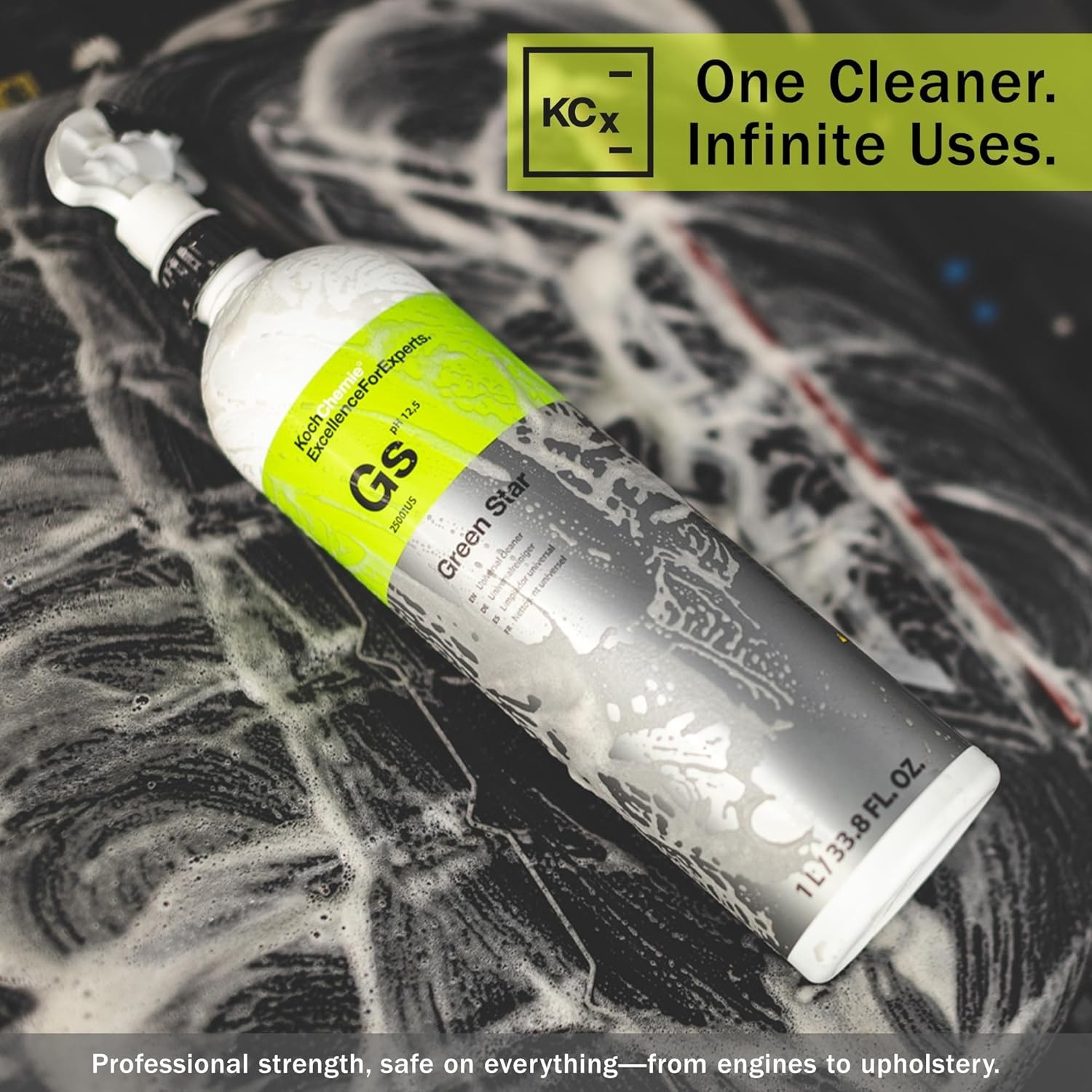 Green Star – Highly Concentrated Universal Cleaner; NTA, Phosphate, and Solve…