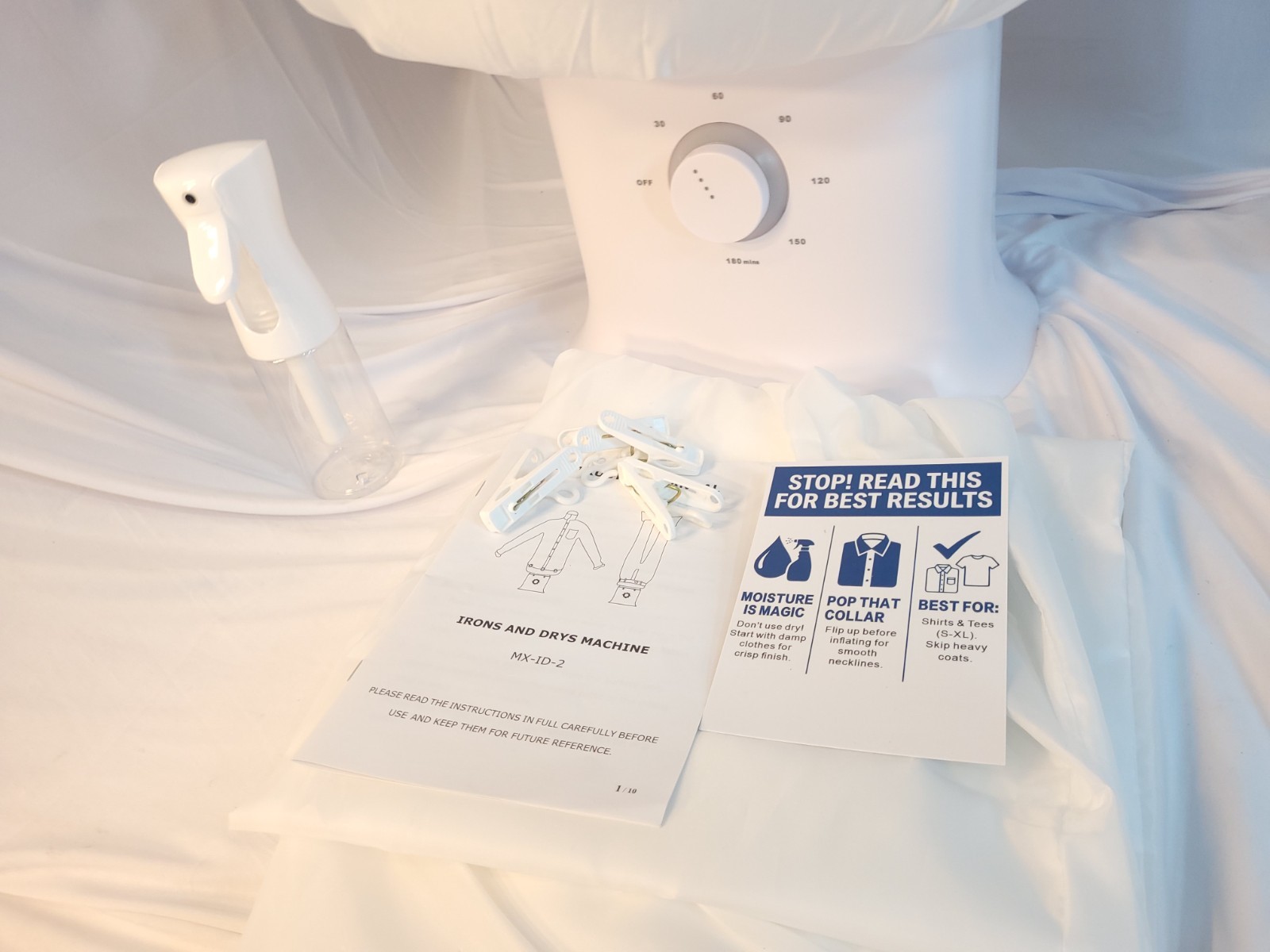 Automatic Hot Air Ironing Machine, Clothes Iron Steamer, Shirts Pant