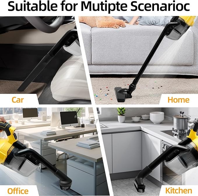 20V Cordless 5-in-1 Handheld Vacuum Cleaner – Powerful & Portable Cleaning Tool