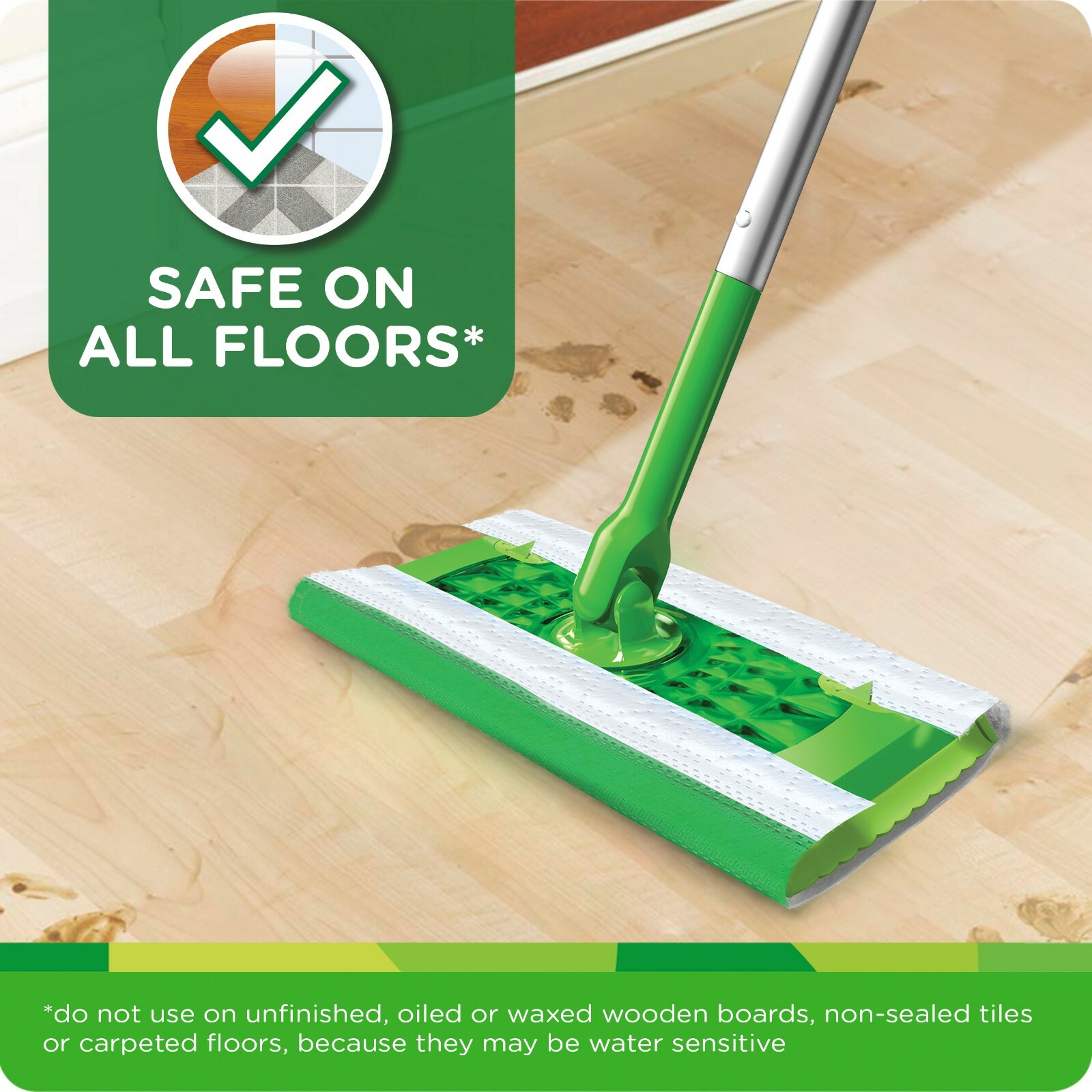 Swiffer Sweeper Wet Pad Refills, Open Window Fresh, 24 Count