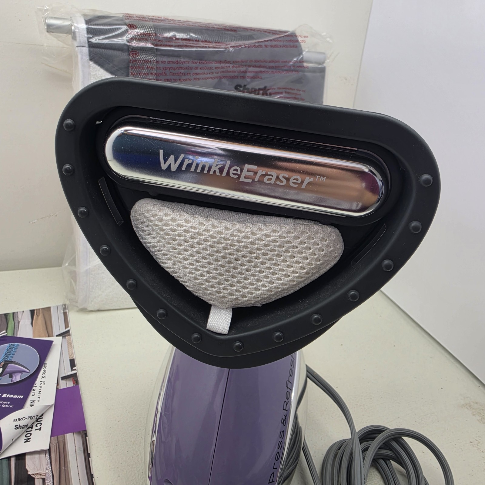 Shark GS500 Press and Refresh Fabric Steamer 120v Vertical Pad Wrinkle Eraser