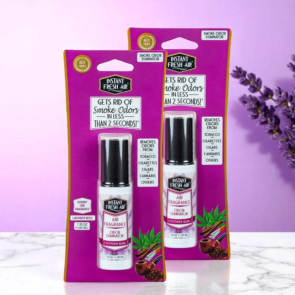 Smoke Odor Eliminator, 1.35 Oz (40 Ml). Pack of 2.