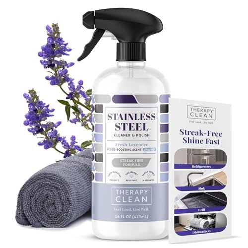 Therapy USDA Biobased Stainless Cleaner Polish Spray