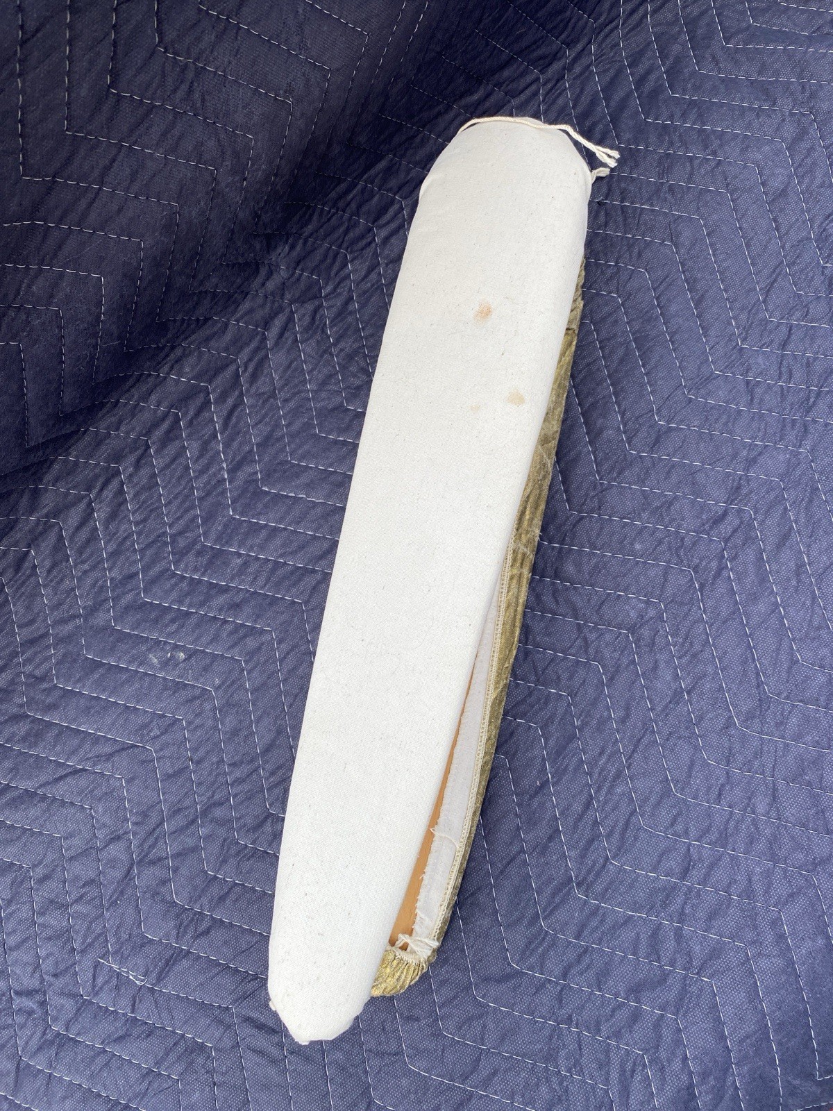Vintage Long Sleeve Mini Wooden Ironing Board. Approx. 19” Long.