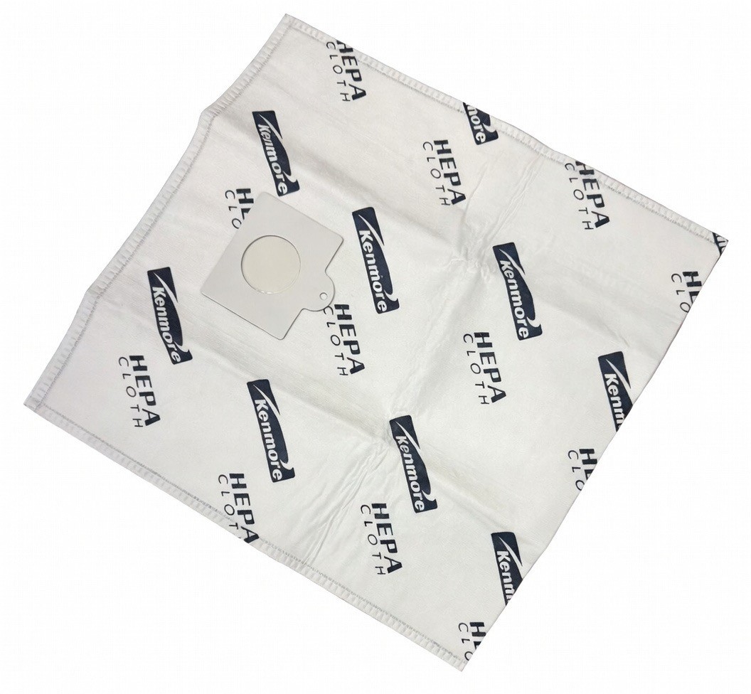 24 OEM Kenmore Q/C HEPA Synthetic Vacuum Bags Cloth 99.7% Filtration