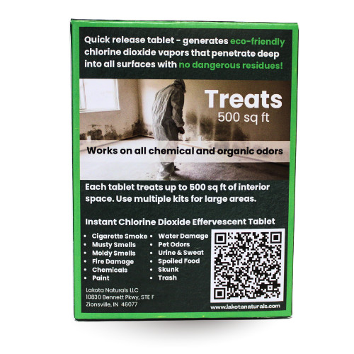 Lakota Naturals Heavy Duty Odor Removal CL02 Tablet – 100G