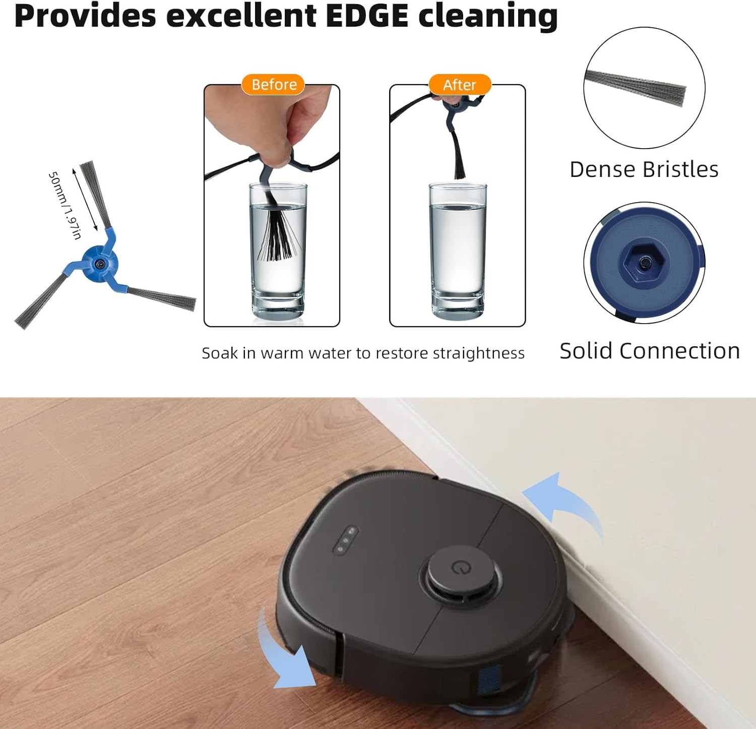 22 Pack Replacement Accessories for eufy X10 Pro Omni Robot Vacuum Cleaner 2