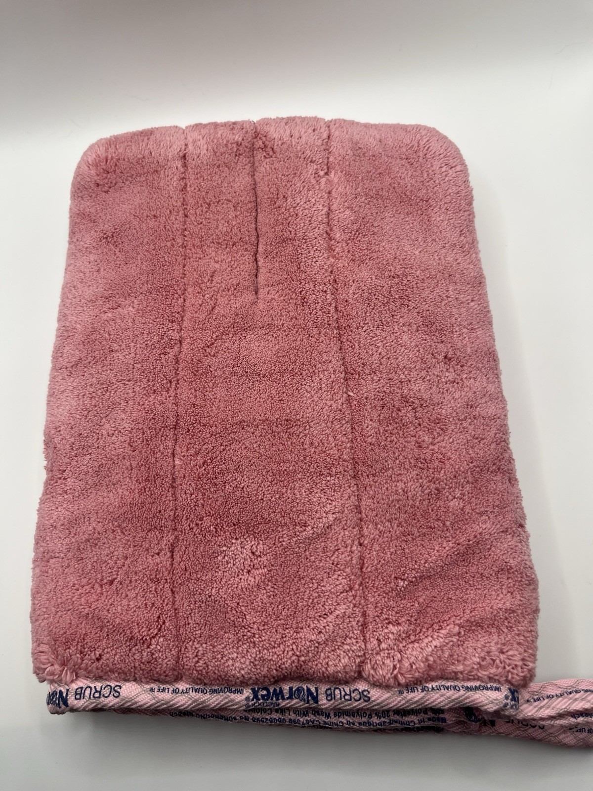 Norwex Bathroom Scrub Mitt in Pink 709000 ● 2-Pack! New Open Box