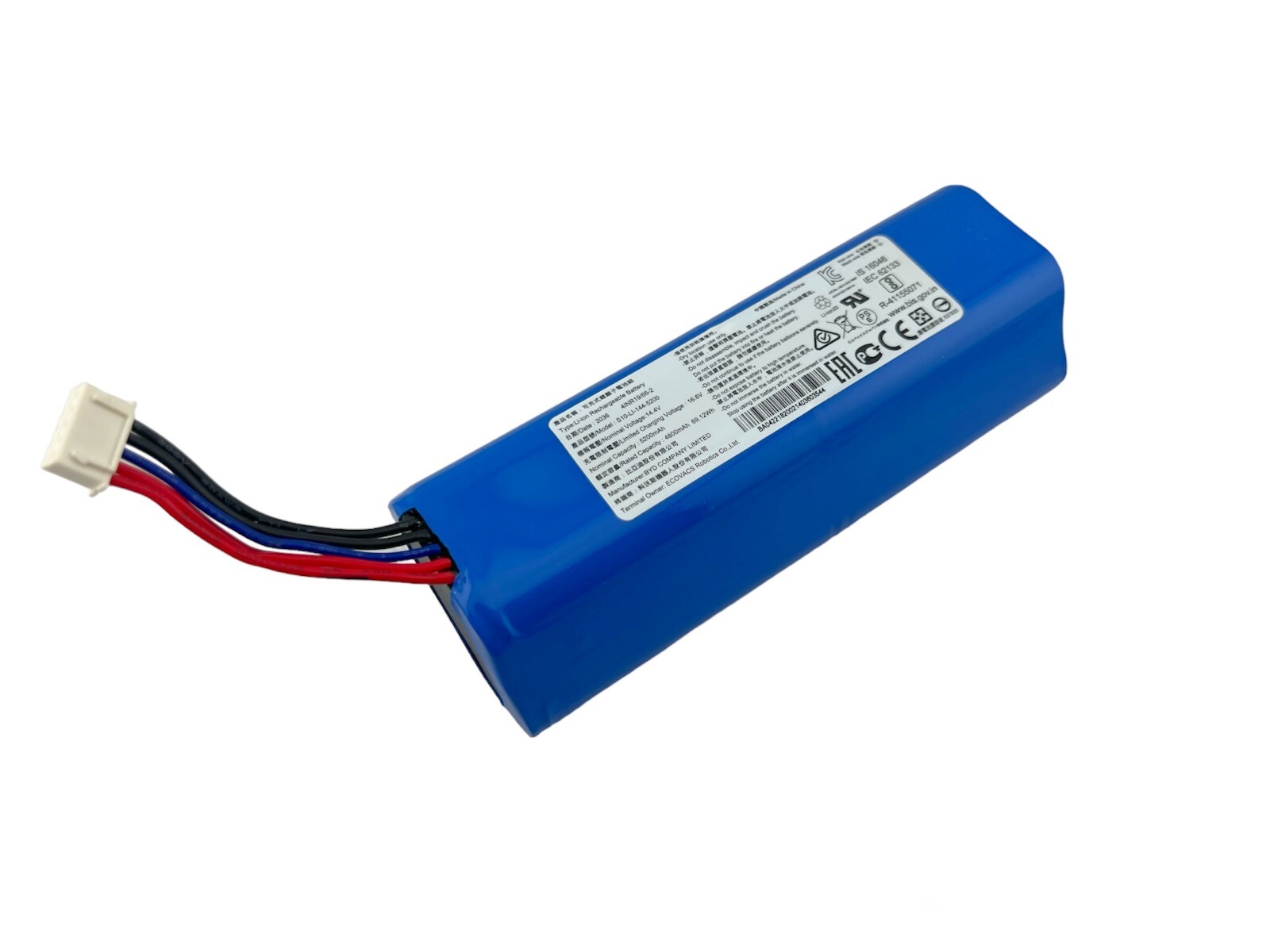 OEM Replacement Battery for Ecovacs Deebot X1 X1omni X1turbo Robot Vacuum