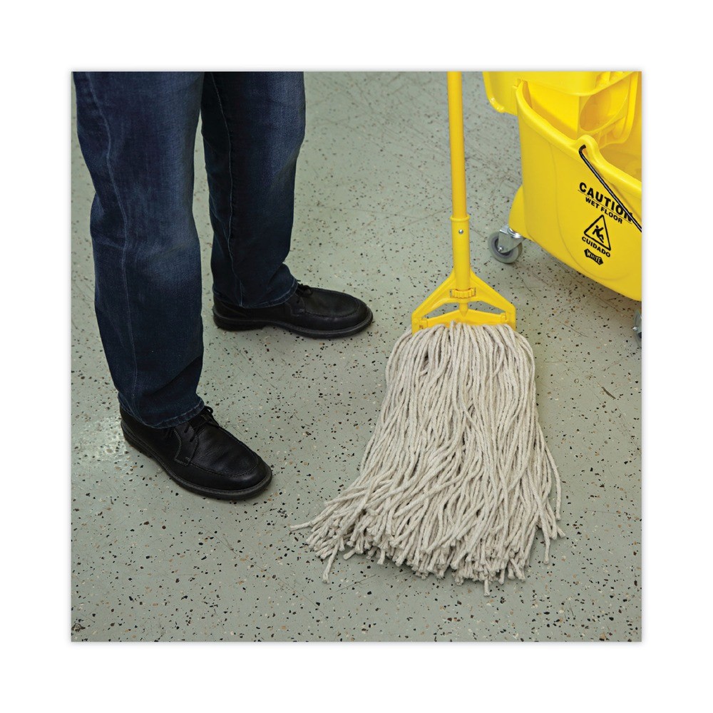 Boardwalk CM20032 32 oz 4-Ply Cut-End Cotton Mop Head – White (12/CT) New