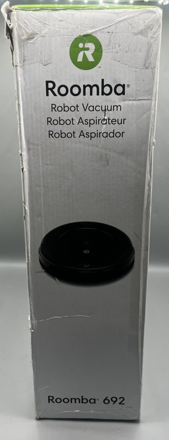 IRobot Roomba 692 Robot Vacuum Wi-Fi Connectivity Works w/. Alexa USED